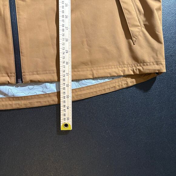 Dri Duck Mossy Oak Jacket Mens XL Tan Full Zip Waterproof Work Hood Storm Shield - Picture 10 of 12